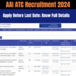 AAI ATC Recruitment 2024 Apply Online : Vacancies Announced For 840 Posts, Know Eligibility & Selection Process