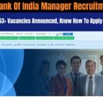 Central Bank Of India Manager Recruitment 2024 : Apply Now For 253 Vacancies, Know Eligibility & More