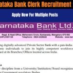 Karnataka Bank Clerk Recruitment 2024 : Know Eligibility, Required Documents, Application Fee & More